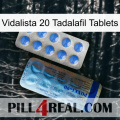 Vidalista 20 Tadalafil Tablets 40